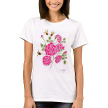 Rode Roos vrouwen T-shirt
