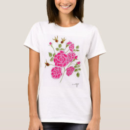 Rode Roos vrouwen T-shirt