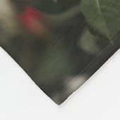 Rode Rose Fleece Deken, klein (Hoek)