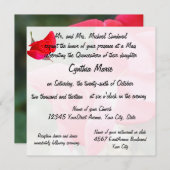  Rode Rose Quinceanera Birthday Kaart (Voorkant / Achterkant)