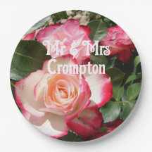 Rode Rose Rozen bloemenfoto Trouwballon