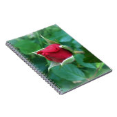 rode rosebud notitieboek (Rechterzijde)