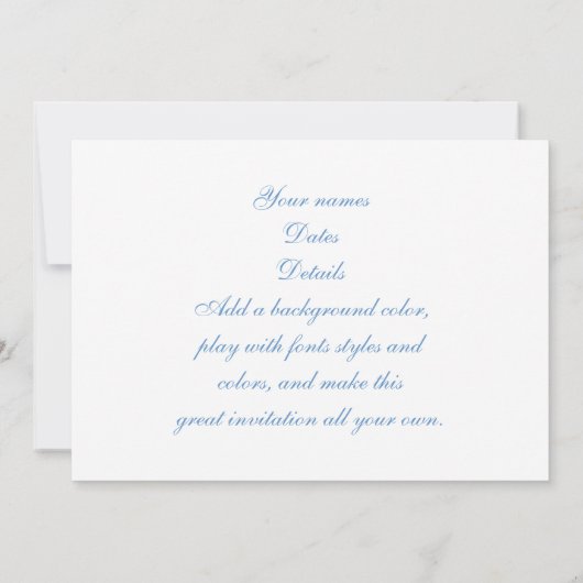 Rode Rots Hart op het Zandstrand Kaart (Achterkant)