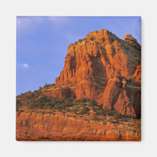 Rode rotsen bij Sterling Canyon in Sedona Arizona Magneet