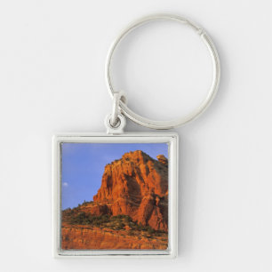 Rode rotsen bij Sterling Canyon in Sedona Arizona Sleutelhanger