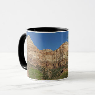 Rode rotsen bij Zion National Park-fotografie Mok