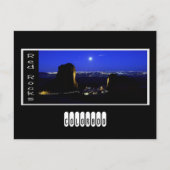 rode rotsen, COLORADO Briefkaart (Voorkant)