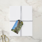 Rode rotsen en cactussen I Cadeaulabel (Met Touw)
