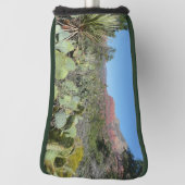 Rode rotsen en cactussen I Golfheadcover (Draai 90)