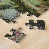 Rode Rotsen en Cactussen I Legpuzzel (Zijkant)