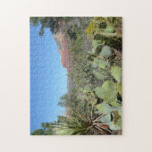 Rode Rotsen en Cactussen I Legpuzzel (Verticaal)