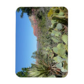 Rode rotsen en cactussen I Magneet (Verticaal)
