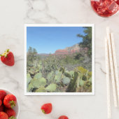 Rode rotsen en cactussen I Servetten (Insitu)