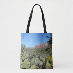 Rode Rotsen en Cactussen I Tote Bag