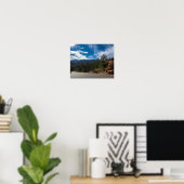 Rode rotsen en de Rocky Mountains Poster (Thuiskantoor)