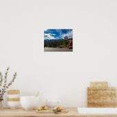 Rode rotsen en de Rocky Mountains Poster (Keuken)