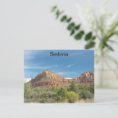 Rode rotsen in Sedona Briefkaart (Staand voorkant)