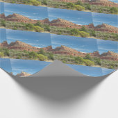 Rode rotsen in Sedona Cadeaupapier (Hoek)