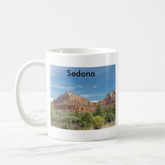 Rode rotsen in Sedona Koffiemok (Links)