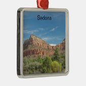 Rode rotsen in Sedona Metalen Ornament (Rechts)