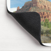 Rode rotsen in Sedona Muismat (Hoek)