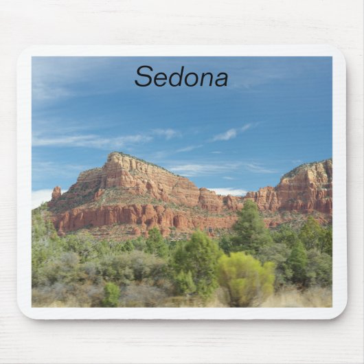 Rode rotsen in Sedona Muismat (Voorkant)