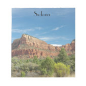 Rode rotsen in Sedona Notitieblok (Voorkant)