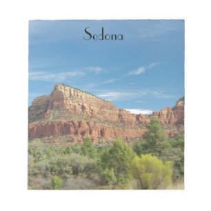 Rode rotsen in Sedona Notitieblok