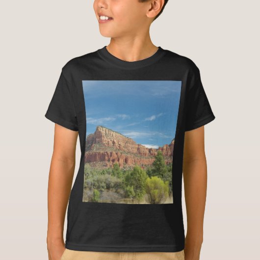 Rode rotsen in Sedona T-shirt (Voorkant)