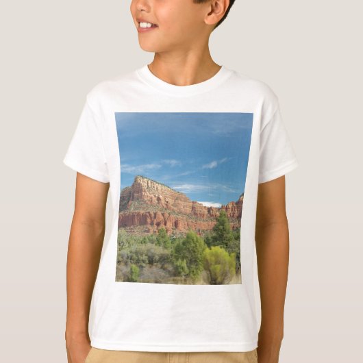 Rode rotsen in Sedona T-shirt (Voorkant)