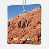 Rode Rotsen, Nevada Keramisch Ornament (Links)