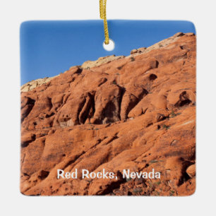 Rode Rotsen, Nevada Keramisch Ornament