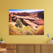 Rode Rotsen van Colorado Canvas Afdruk (Insitu (Woonkamer))