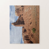 Rode rotsformaties in de woestijn van Utah Legpuzzel (Verticaal)