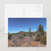 Rode Rotsheuvels Woestijnlandschap Briefkaart (Voorkant / Achterkant)
