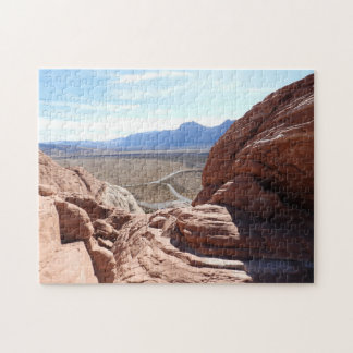 Rode Rotskloof Woestijn Landschapsfotografie Puzze Legpuzzel