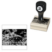 Rode rotskrab rubberstempel (Gestempeld)