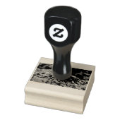 Rode rotskrab rubberstempel (Stempel)