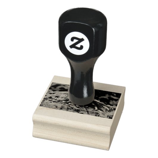 Rode rotskrab rubberstempel (Stempel)