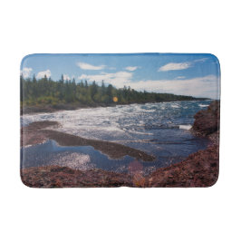 Rode rotskust – Lake Superior, U.P. Badmat