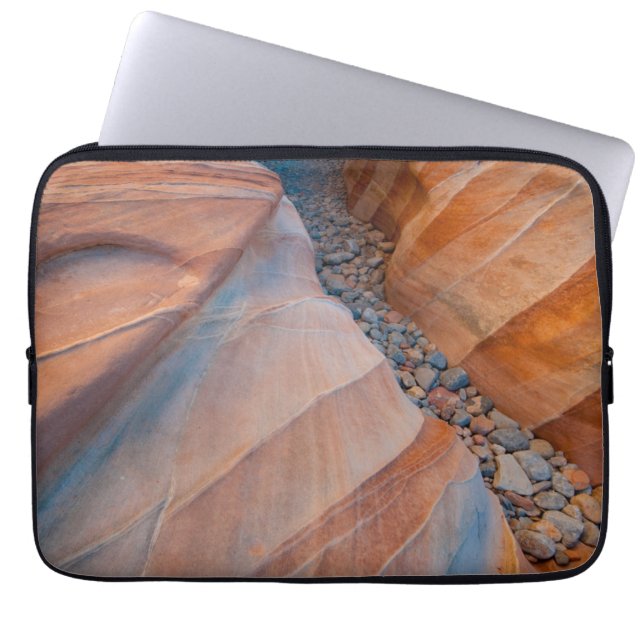 Rode Rotswal van het Valley of Fire State Park Nev Laptop Sleeve (Voorkant)