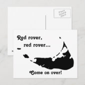 Rode rover, rode rover... briefkaart (Voorkant / Achterkant)