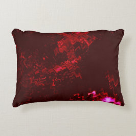 Rode roze accent kussen