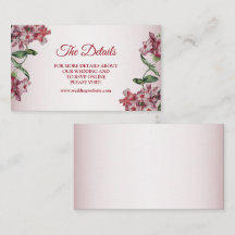 Rode Roze Bloemige Groene Bladeren Moderne Trouwde