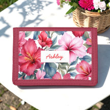 Rode Roze Bloemige Waterverf Kleurrijk