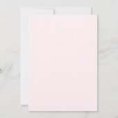 Rode & Roze Chic Lettering Script Verjaardagsfeest Kaart (Achterkant)