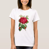  rode roze en ladybugs t-shirt (Voorkant)