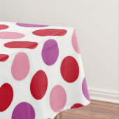 Rode, roze en Paarse pokkendots Tafelkleed (Voorbeeld)