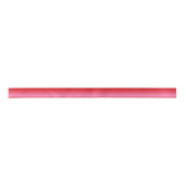 Rode Roze Gradiënt Ombré #1 Satijnen Lint (Voorkant)
