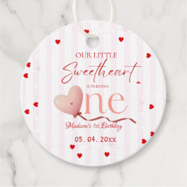 Rode Roze Hart Valentijnsdag Verjaardag Bedankjes Labels